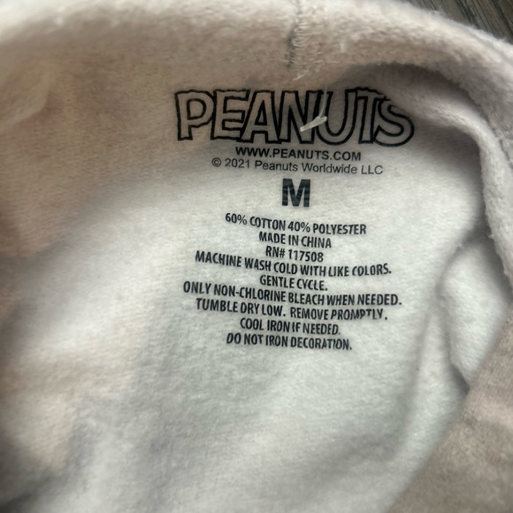 Peanuts Snoopy sweater hoodie cropped - Picture 7 of 9